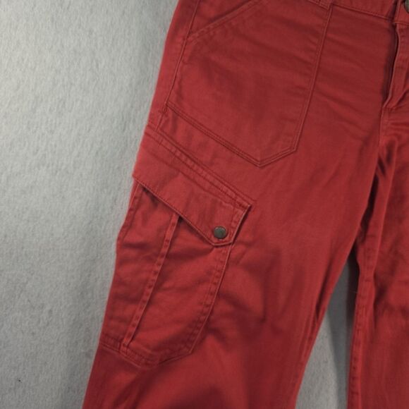 Jolt Cargo Pants Junior Size 11 Zipper and Snap Pockets Cotton Stretch Slim Fit - Picture 6 of 9